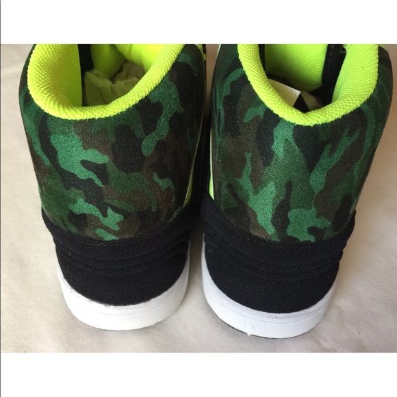 Deena & Ozzy Camo High-Top Sneakers Shoes Size 7 - Picture 5 of 7